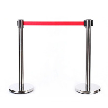 Queue Fence Folding Line Stand Retractable Belt Barrier Telescopic Isolation Belt Folding Railing